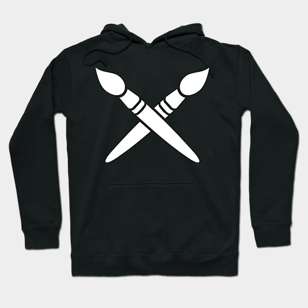 Brush Hoodie by Designzz